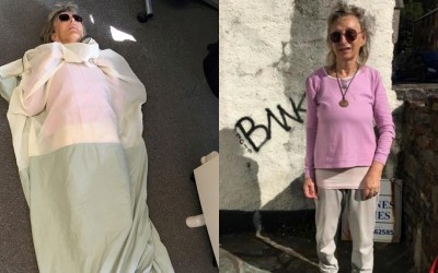 對電磁波過敏？ 英國老奶奶砸1萬5特製「抗輻射」睡袋防5G   (30/9/2019)